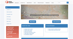 Desktop Screenshot of gis.mesacounty.us
